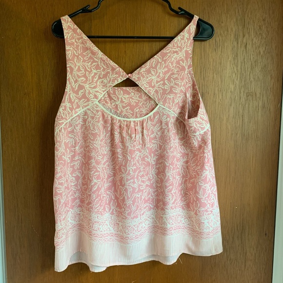 Maeve Anthropologie Pink pattern tank - Picture 2 of 3